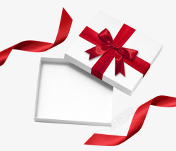 空白包装盒免费png下载实物白色礼物盒高清图片