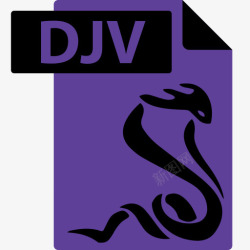 Djv该公司电子书文件格式Sumat图标高清图片