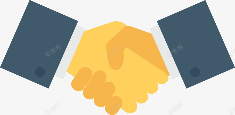 商务谈判图标png_新图网 https://ixintu.com 卡通图标 合作伙伴 商业伙伴 商务合作 商务谈判 握手 握手ico 握手icon 达成协议
