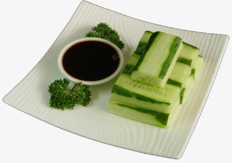蘸酱黄瓜png免抠素材_新图网 https://ixintu.com 产品实物 传统美食 家常小菜 餐饮美食