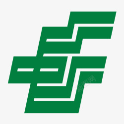 财富绿色邮政储蓄银行logo矢量图图标高清图片
