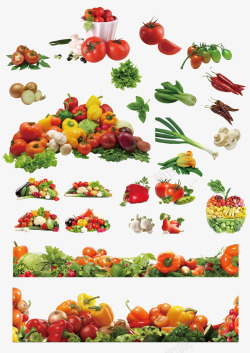 水果类合集蔬菜合集高清图片