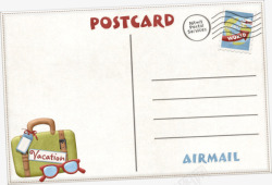postcard信封信件高清图片