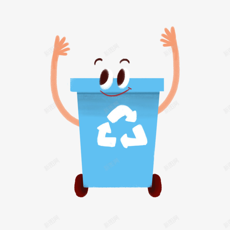 打开的垃圾桶垃圾png免抠素材_新图网 https://ixintu.com 公益广告 包装标示 卫生 垃圾筒 垃圾箱 手绘 扔垃圾 环境保护 电脑垃极桶