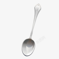 不锈钢饭勺汤匙高清图片