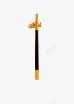 金色筷子金色的筷子高清图片