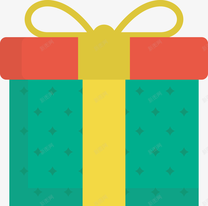 绿色圣诞礼物盒矢量图eps免抠素材_新图网 https://ixintu.com 圣诞礼物 圣诞礼物盒子 矢量礼物盒 礼物 礼物盒 绿色 矢量图