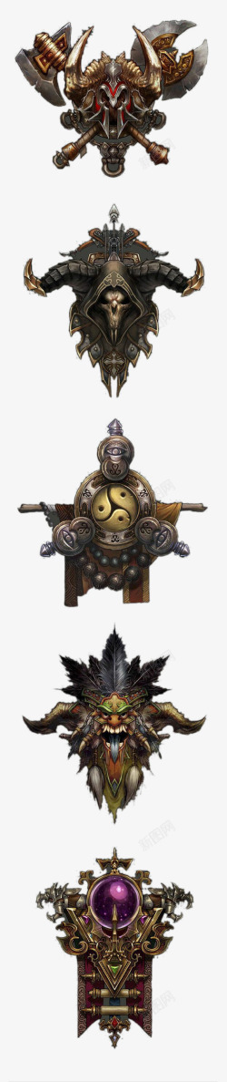 魔法纹章魔法世界纹章图标高清图片