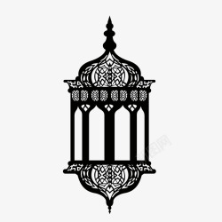 伊斯兰教斋月灯笼素材