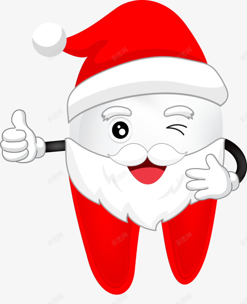 黄色圣诞老人牙齿png免抠素材_新图网 https://ixintu.com Christmas Merry 圣诞快乐 圣诞老人 圣诞节 牙齿 装饰图案