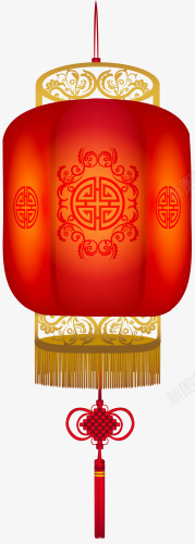 中国风拜堂结婚结婚用的红灯笼高清图片