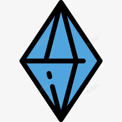 钻石图标png_新图网 https://ixintu.com 宝石 形状和符号 时尚 珠宝 豪华 财富 钻石 魅力