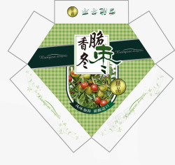 食材包装盒甜枣包装高清图片