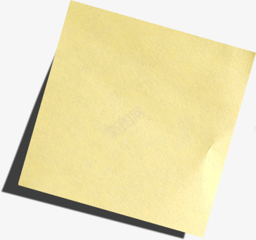 黄色纸张卡通阴影效果png免抠素材_新图网 https://ixintu.com 卡通 效果 纸张 阴影 黄色