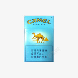 硬蓝CX骆驼蓝新版香烟高清图片