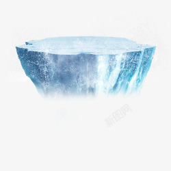 水晶岛水晶冰山高清图片