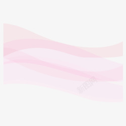 粉色甜美粉色透明飘带高清图片
