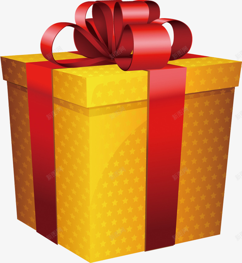 绿色礼物盒子红色丝带png免抠素材_新图网 https://ixintu.com 丝带 盒子 礼物 红色 绿色