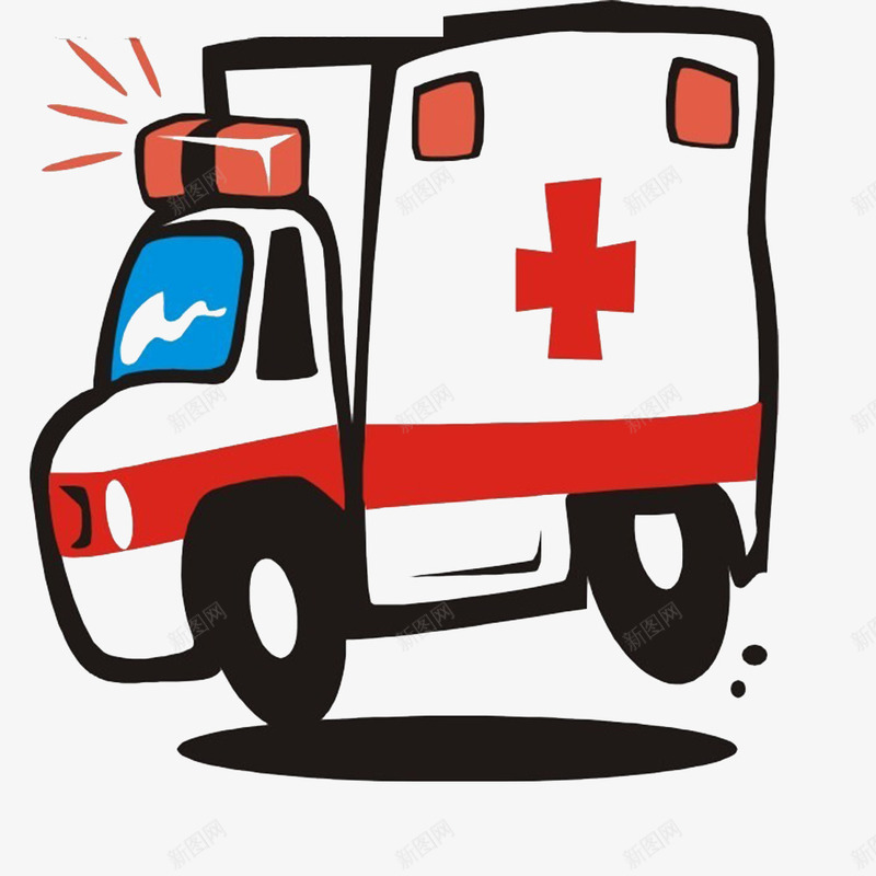 紧急救护车图标png_新图网 https://ixintu.com 呼叫 急救 救命 救护车 紧急呼叫
