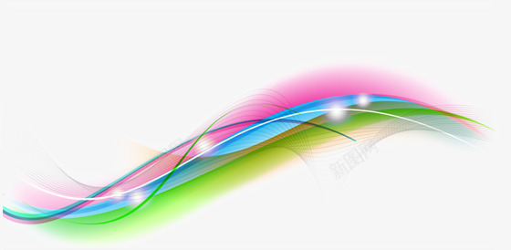 漂浮的彩虹png免抠素材_新图网 https://ixintu.com 五彩 彩带 彩虹 效果元素 装饰图案