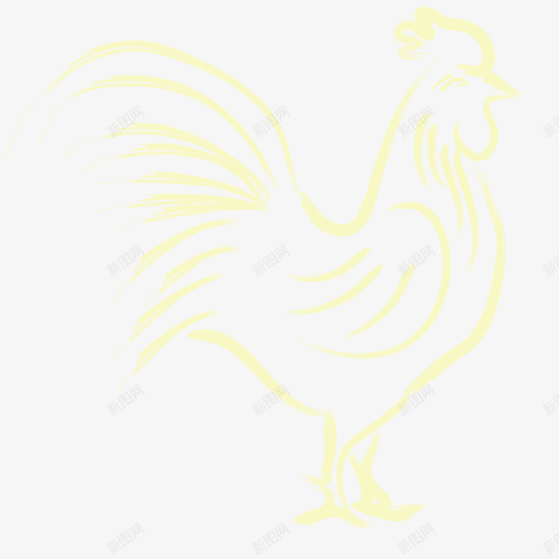 黄色鸡矢量图ai免抠素材_新图网 https://ixintu.com 抽象鸡 鸡年 鸡年免费png下载 鸡矢量图 黄色鸡 矢量图