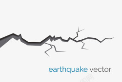 灰色裂痕地震裂痕高清图片