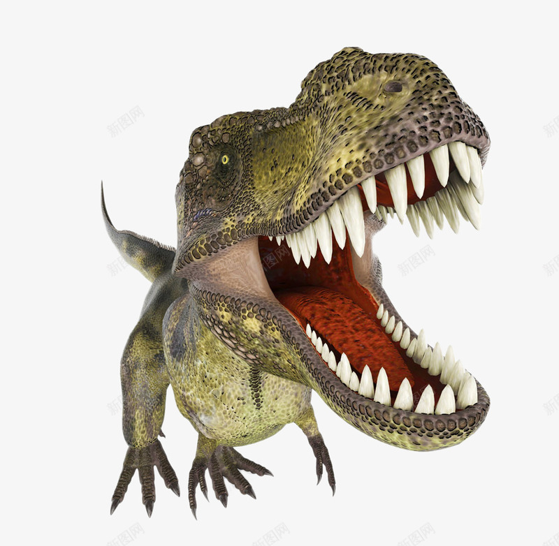 张大嘴巴的恐龙png免抠素材_新图网 https://ixintu.com 动物 嘴巴 张大 恐怖元素 恐龙 远古动物