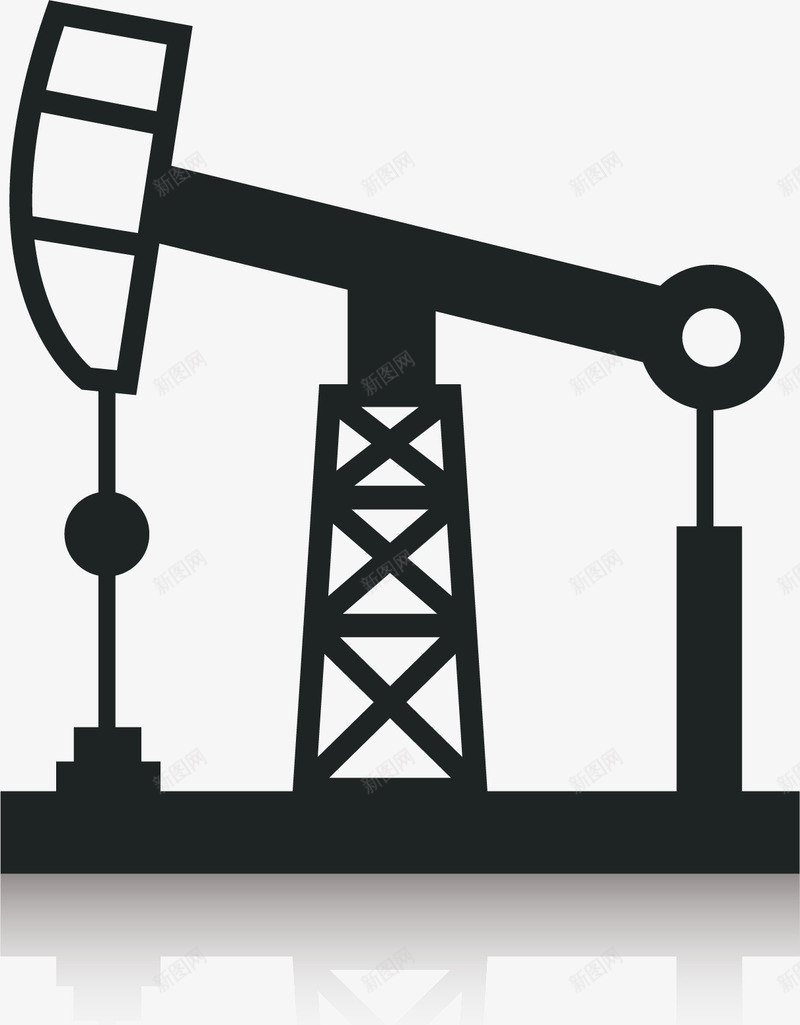 石油开采井架图标png_新图网 https://ixintu.com 井架 海洋勘探 石油化工 石油开采 石油行业 钻井平台 钻油井