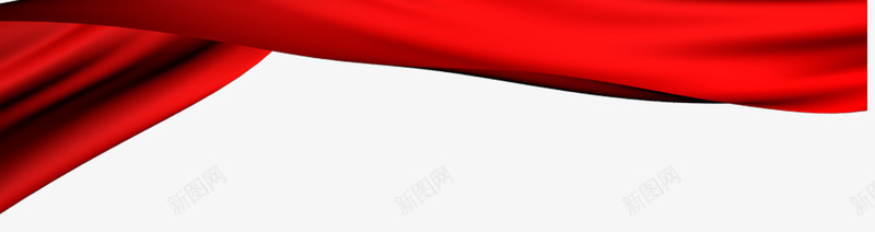 红色绸带png免抠素材_新图网 https://ixintu.com 丝带 新图网 红色 绸带 飘带