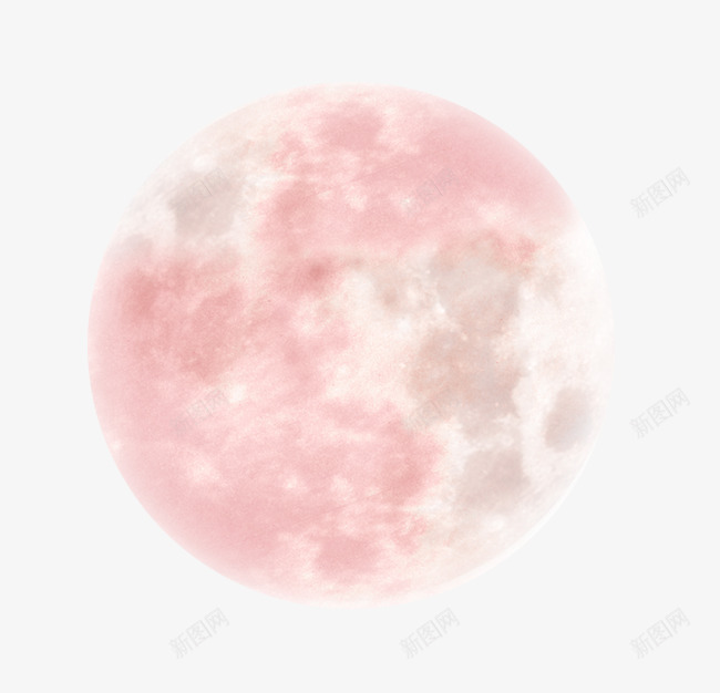 十五的月亮花好月圆psd免抠素材_新图网 https://ixintu.com 圆月 明月 月亮 月球
