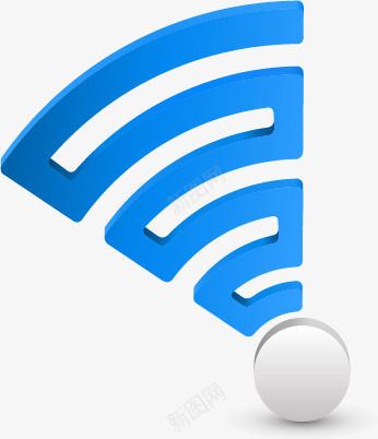 WIFIpng免抠素材_新图网 https://ixintu.com WIFI WIFI图案 ppt 商务 无线 立体 网络