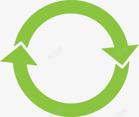 垃圾管理循环使用图标图标