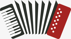 手风琴乐器矢量素材手风琴矢量图高清图片