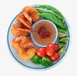 泰式风味泰式风味红色海鲜餐高清图片