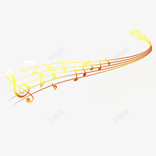 音律png免抠素材_新图网 https://ixintu.com 渐变色 绚丽造型 装饰图 设计图 音乐效果 音律效果