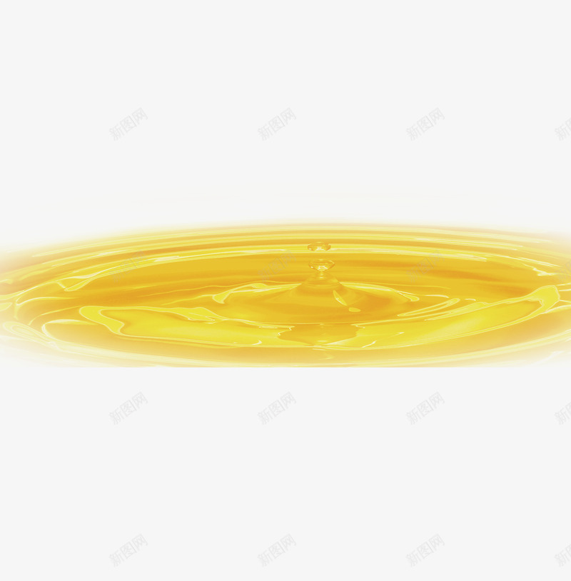 油蜂蜜png免抠素材_新图网 https://ixintu.com 产品实物 橄榄油 油滴 漩涡 菜油 蜂蜜 金色