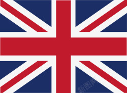 英国扁平英国国旗矢量图高清图片