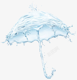水做的苹果设计素材伞高清图片