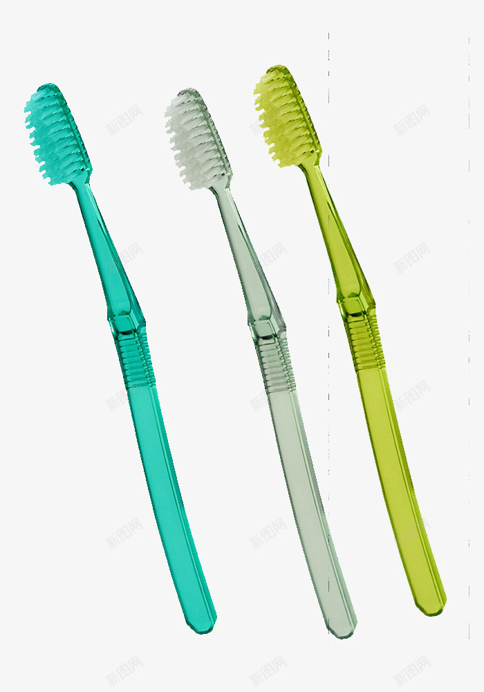 家用彩色塑料牙刷png免抠素材_新图网 https://ixintu.com 塑料质地 家庭必备 彩色牙刷 洗漱用具