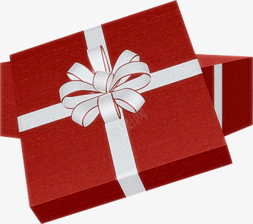 打开的礼物盒png免抠素材_新图网 https://ixintu.com 白色 盒子 礼物盒 红色
