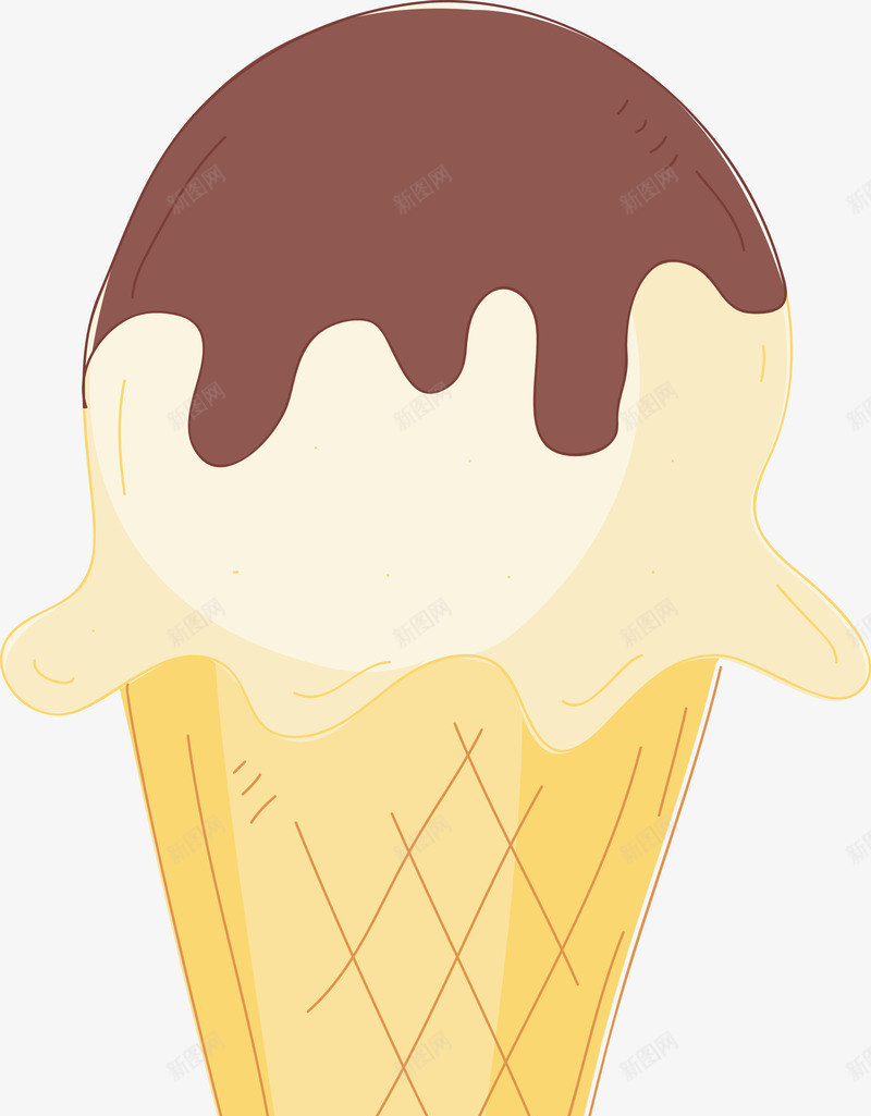 卡通冰淇淋矢量图图标ai_新图网 https://ixintu.com 冰淇淋 冰淇淋标志 冰激凌图标 冰激凌插图 卡通冰淇淋 卡通图标 甜品 甜品图标 酸奶冰淇淋 雪糕图标 饮品 矢量图