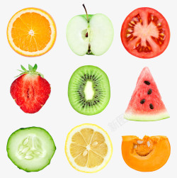 红色西瓜冰水果图标高清图片