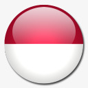 印度尼西亚国旗国圆形世界旗png免抠素材_新图网 https://ixintu.com country flag indonesia 印度尼西亚 国 国旗