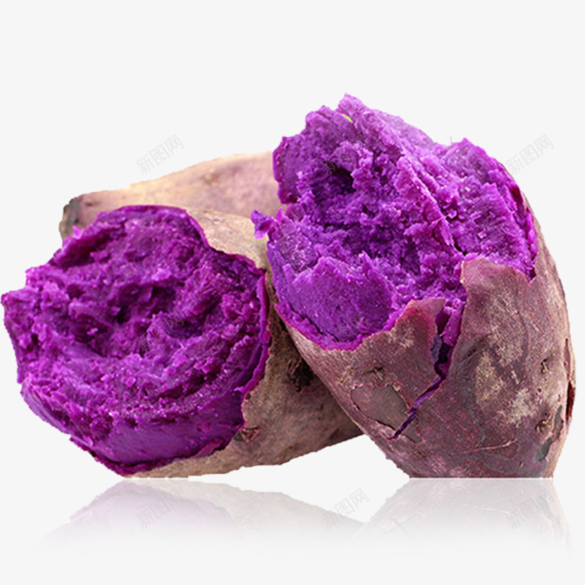 紫色红薯png免抠素材_新图网 https://ixintu.com 地瓜 紫薯 红薯 食物