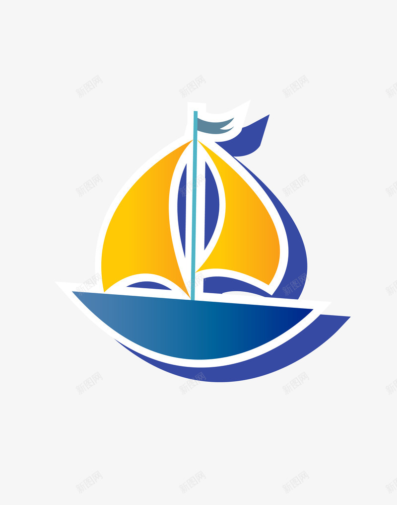 可爱帆船图案图标png_新图网 https://ixintu.com 一帆风顺 卡通手绘 图案图标 帆船 扬帆起航 杨帆起航