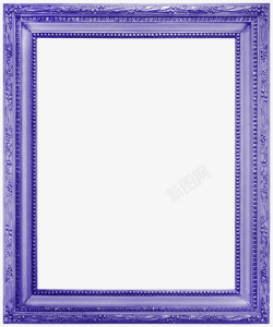 紫色创意相框素材