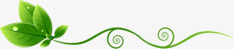 水滴绿叶logo设计春天藤蔓绿叶水滴高清图片