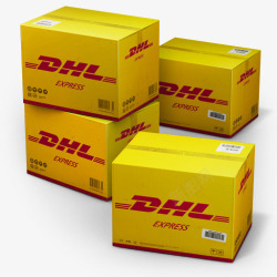 shippingDHL运输盒子图标高清图片