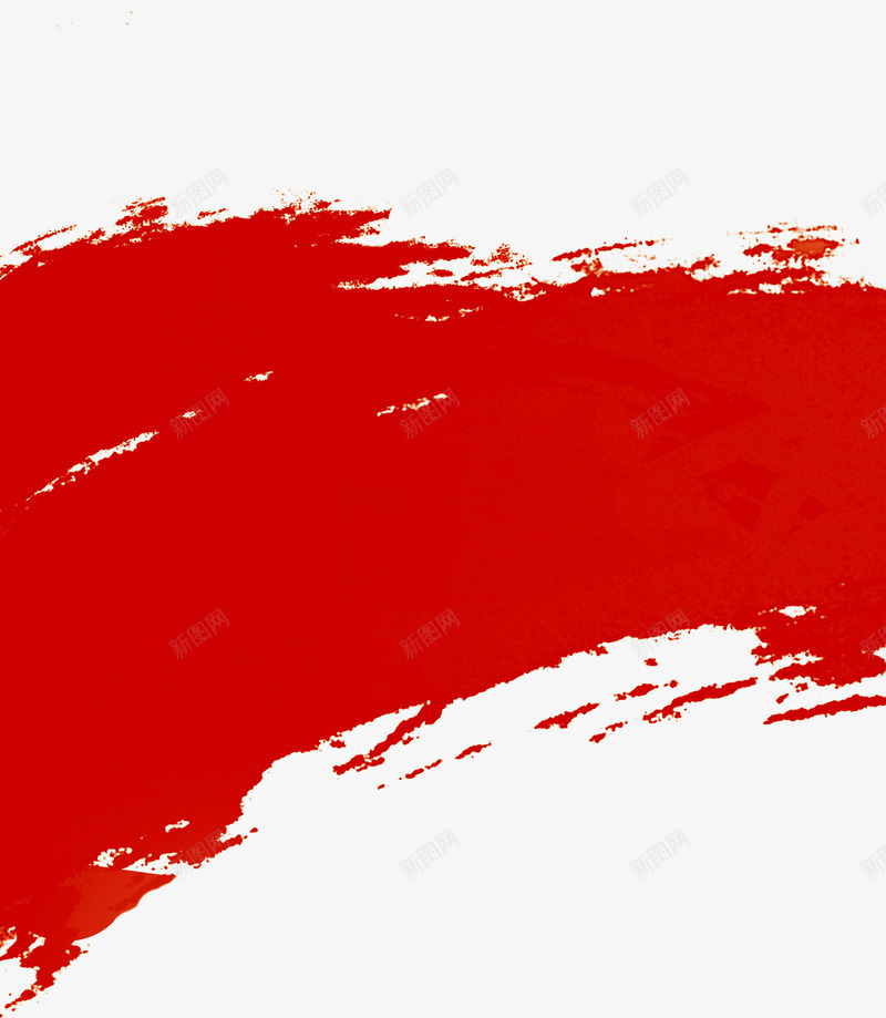 端午红色笔刷png免抠素材_新图网 https://ixintu.com 端午 笔刷 素材 红色