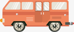 创意公交车水彩创意公交车矢量图高清图片